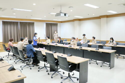 การประชุมคณะกรรมการสรรหาประรานคณะกรรมการบริหารศูนย์ส่งเสริมความรับผิดชอบต่อสังคมของภาคธุรกิจจังหวัดราชบุรี (หรือศูนย์ CSR ราชบุรี) ครั้งที่ 1/2565